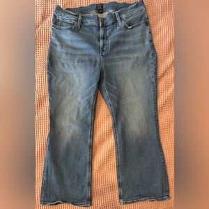 J.Crew Flare Crop Jeans Women’s Size 34 (18) Medium Wash